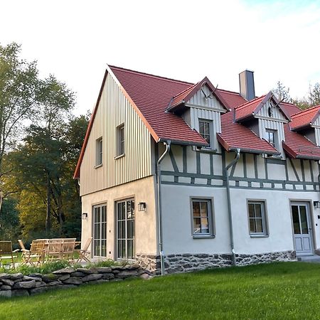 דירות Nidda Schellnhof Forsthaus Am Waldrand מראה חיצוני תמונה