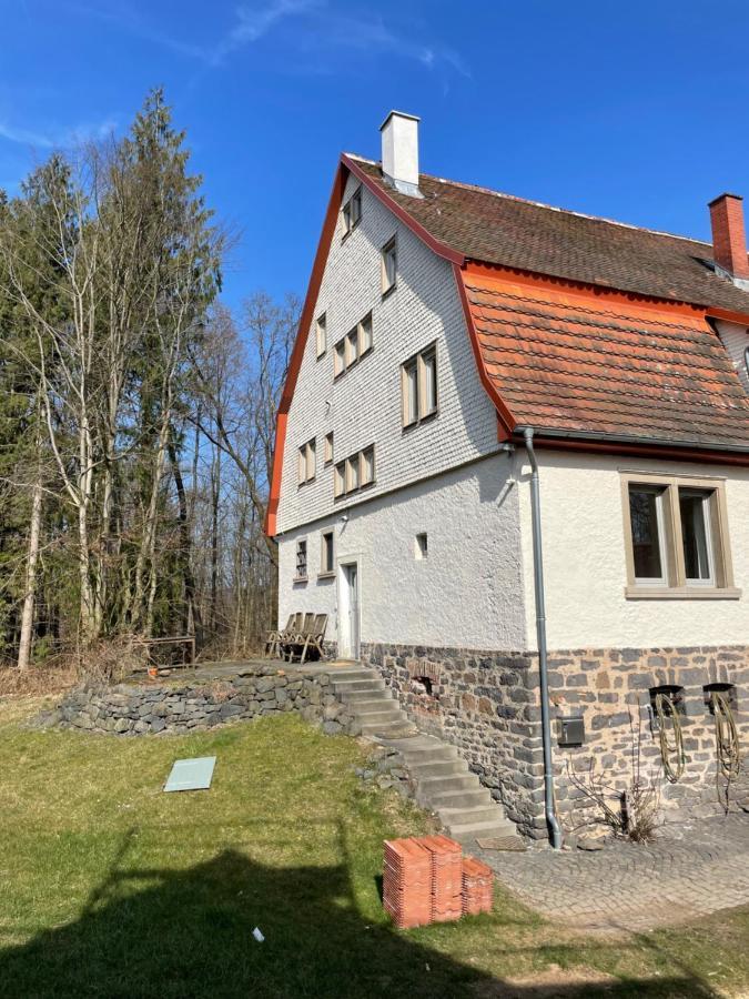דירות Nidda Schellnhof Forsthaus Am Waldrand מראה חיצוני תמונה