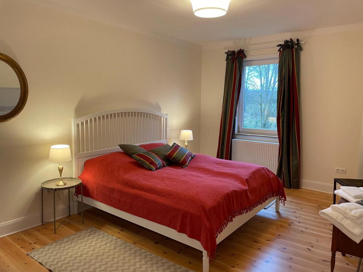 דירות Nidda Schellnhof Forsthaus Am Waldrand מראה חיצוני תמונה